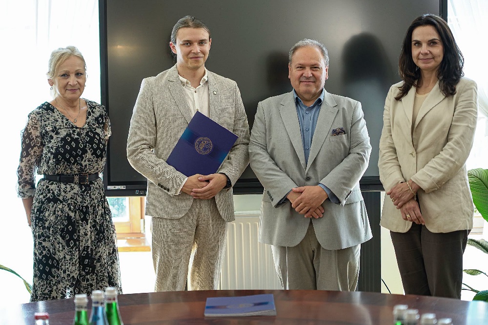 Najbardziej aktywni doktoranci wyróżnieni. Rektor nagrodził 11 osób za zaangażowanie w życie uczelni