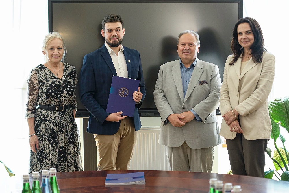 Najbardziej aktywni doktoranci wyróżnieni. Rektor nagrodził 11 osób za zaangażowanie w życie uczelni