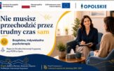 Nie trzeba zostać samemu z kryzysem. Powiat Opolski zapewnia bezpłatną psychoterapię Nie trzeba zostać samemu z kryzysem. Powiat Opolski zapewnia bezpłatną psychoterapię