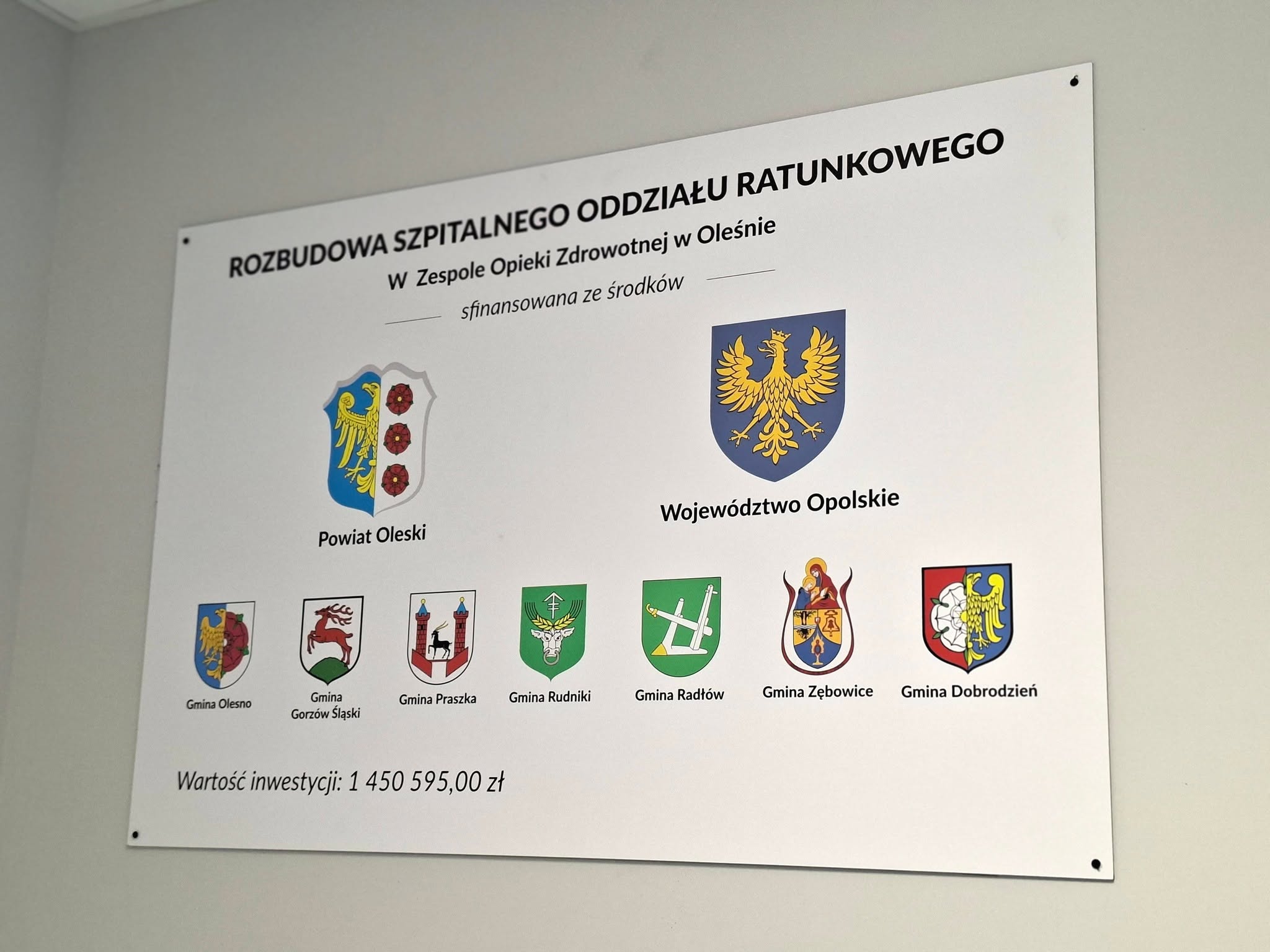 Olesno ma swoją „Leśną Górę”. Nowy SOR ma ratować życie 200 tysięcy ludzi