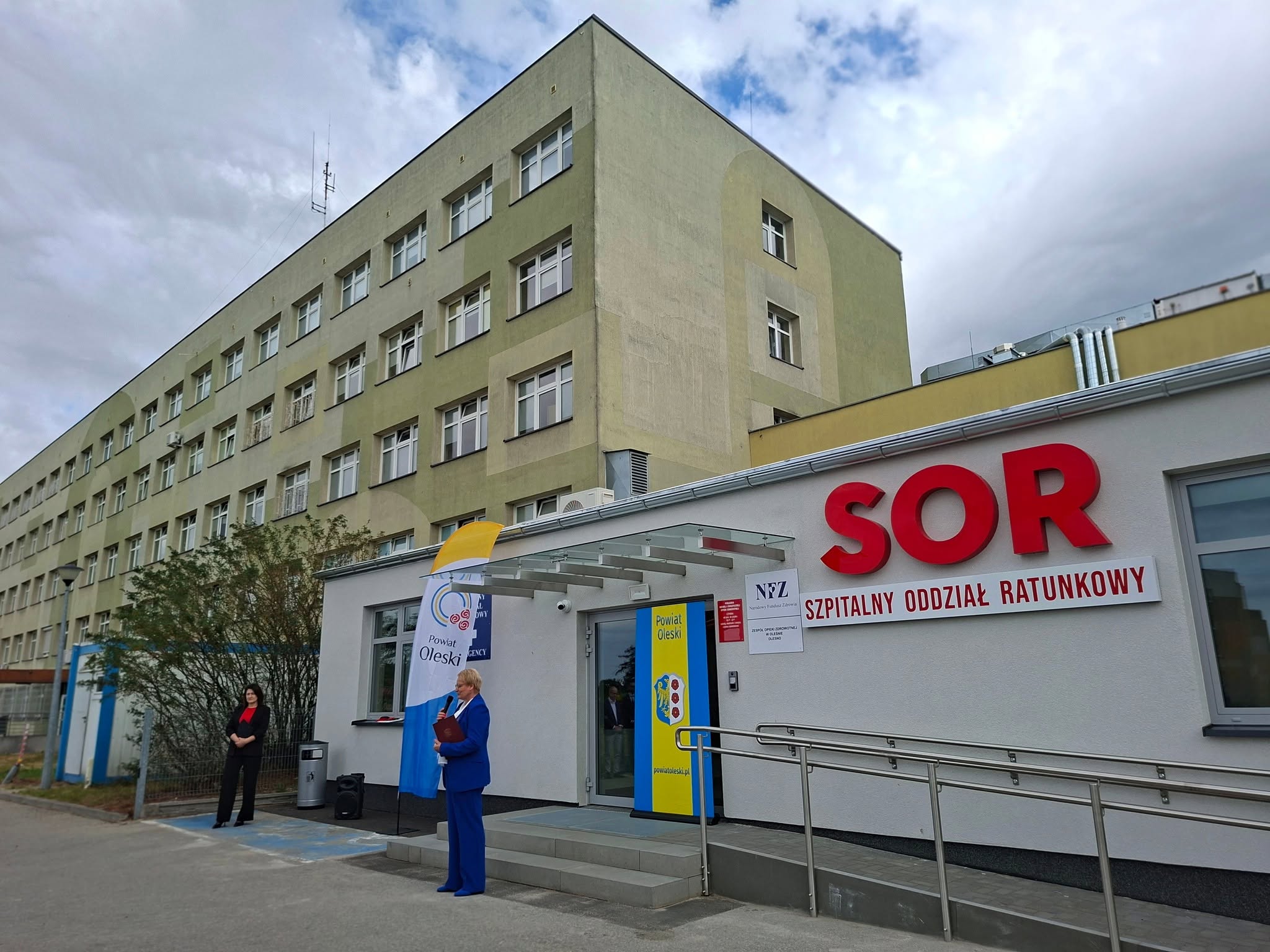 Olesno ma swoją „Leśną Górę”. Nowy SOR ma ratować życie 200 tysięcy ludzi