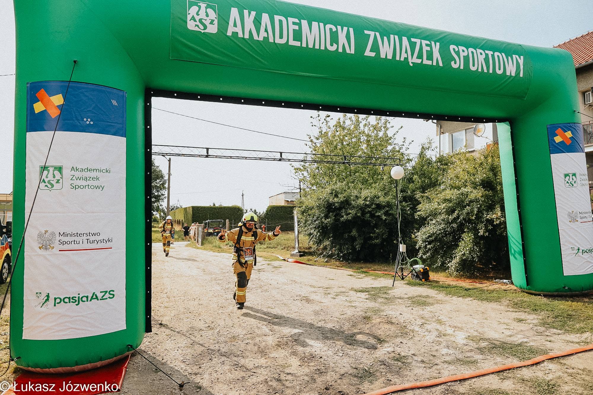 Strażacy pobiegli na granicy wytrzymałości. Trzecia Strażacka Mila przyciągnęła druhów z całej Polski