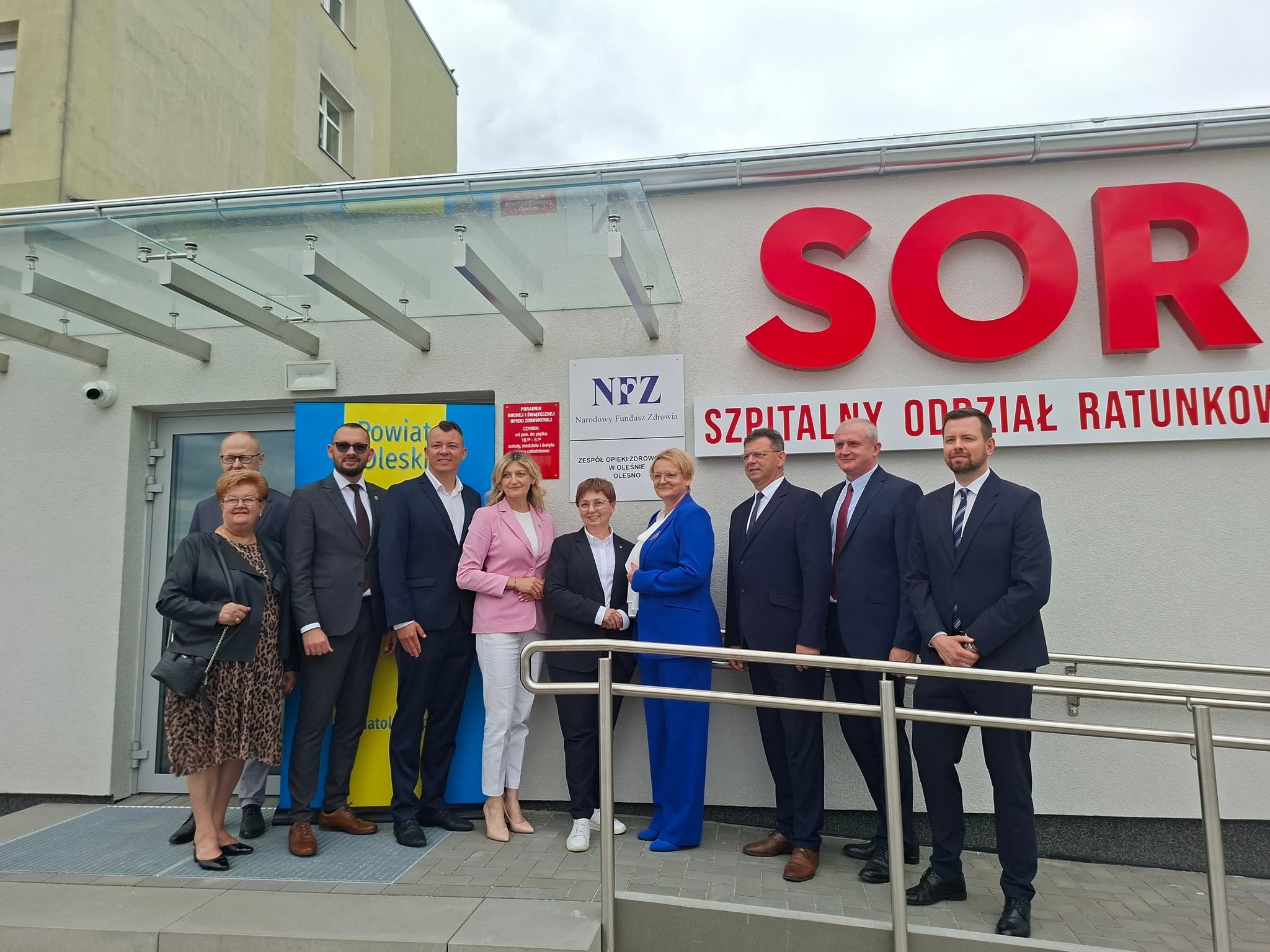 Olesno ma swoją „Leśną Górę”. Nowy SOR ma ratować życie 200 tysięcy ludzi