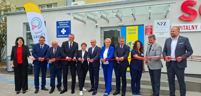 Olesno ma swoją &bdquo;Leśną G&oacute;rę&rdquo;. Nowy SOR ma ratować życie 200 tysięcy ludzi
