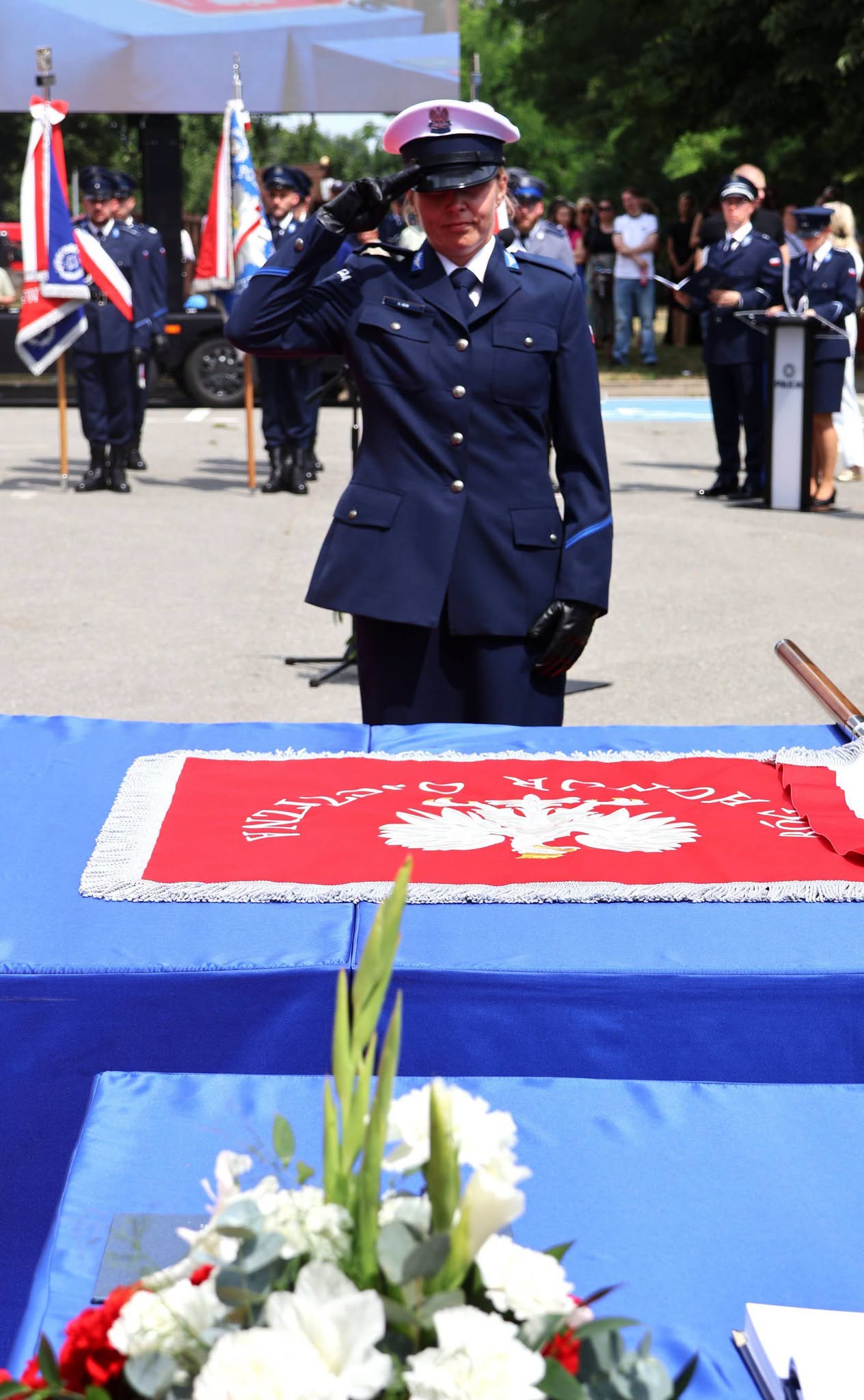 Święto munduru, ale przede wszystkim ludzi. Opolska Policja świętowała w Krapkowicach