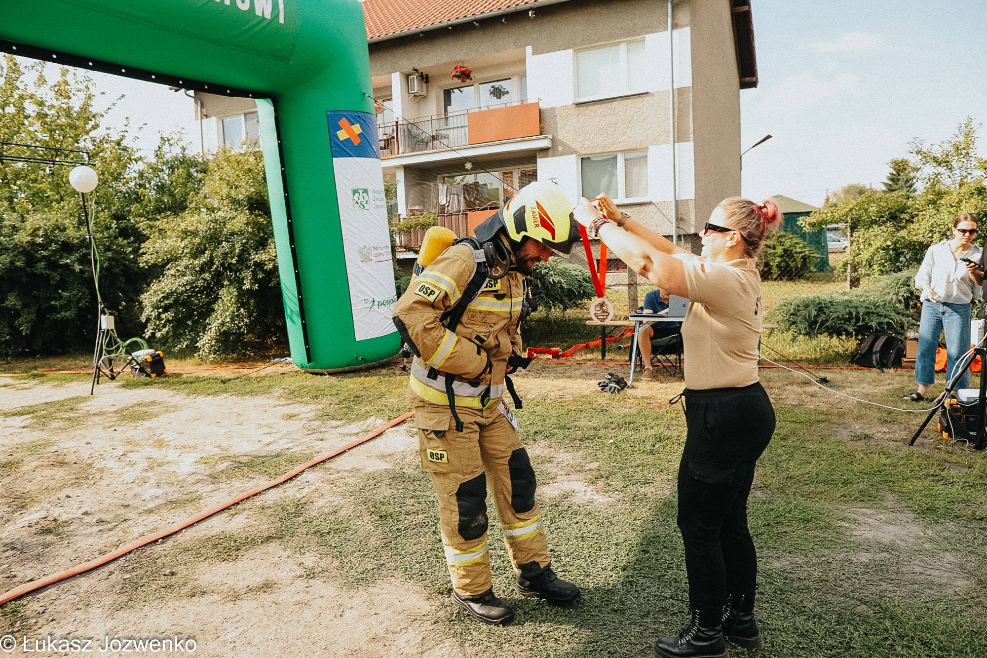 Strażacy pobiegli na granicy wytrzymałości. Trzecia Strażacka Mila przyciągnęła druhów z całej Polski