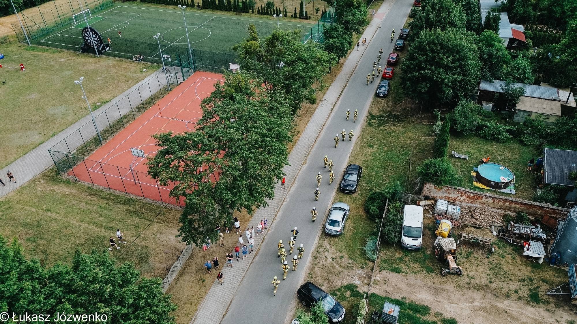 Strażacy pobiegli na granicy wytrzymałości. Trzecia Strażacka Mila przyciągnęła druhów z całej Polski