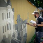 W Pokoju powstały murale przypominające o dawnej rezydencji Wirtembergów