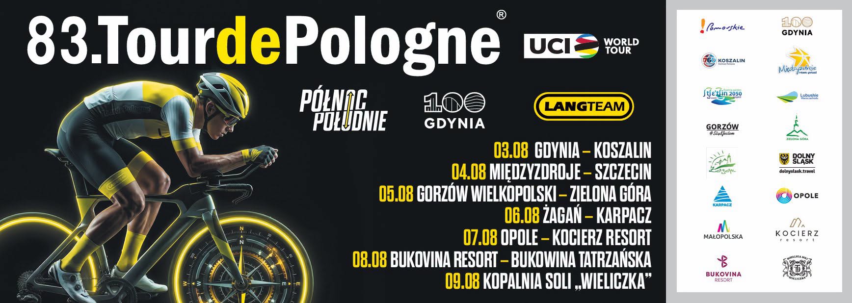 Tour de Pologne sparaliżuje na kilka godzin centrum Opola. Kierowcy muszą przygotować się na utrudnienia
