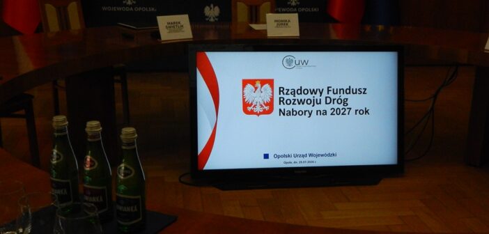 Ponad 63 mln zł na lokalne drogi w Opolskiem. Ruszyły dwa nabory Rządowego Funduszu Rozwoju Dr&oacute;g
