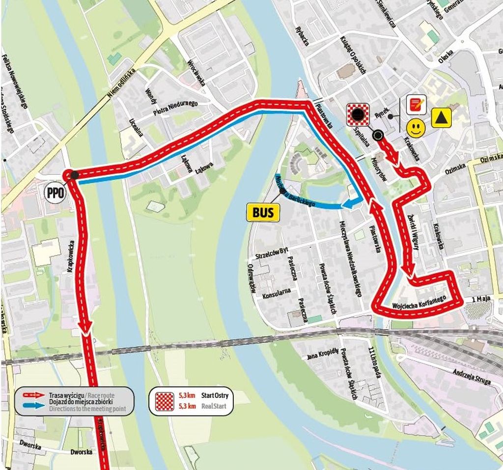 Tour de Pologne sparaliżuje na kilka godzin centrum Opola. Kierowcy muszą przygotować się na utrudnienia