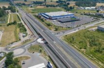 Nowy etap przebudowy węzła przy Makro. Od poniedziałku kierowcy pojadą nowym wiaduktem