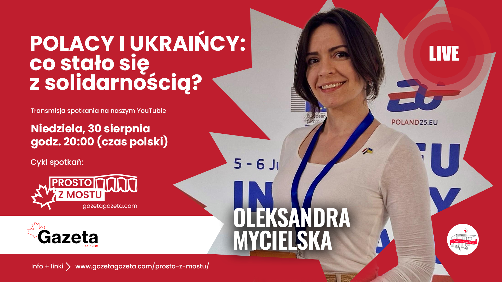 Od solidarności do niechęci. W niedzielę rozmowa o tym, co dzieje się między Polakami i Ukraińcami