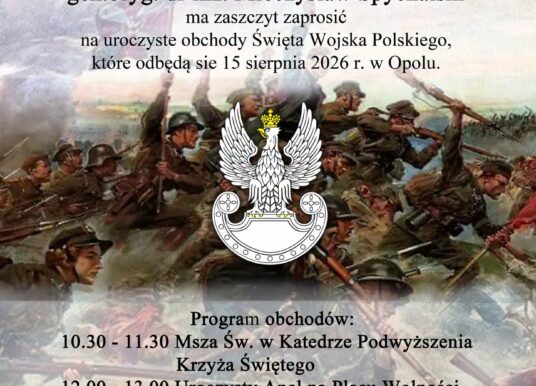 Opolszczyzna świętuje 15 sierpnia. Wojsko, pamięć o Bitwie Warszawskiej i lokalne uroczystości