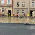 Głuchołazy po potężnej ulewie. Woda zalała DK40, są zalane piwnice