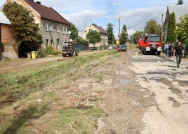 Bodzanów dzień po nawałnicy. 38 litrów deszczu w pół godziny, 266 strażaków i zapowiedź pomocy