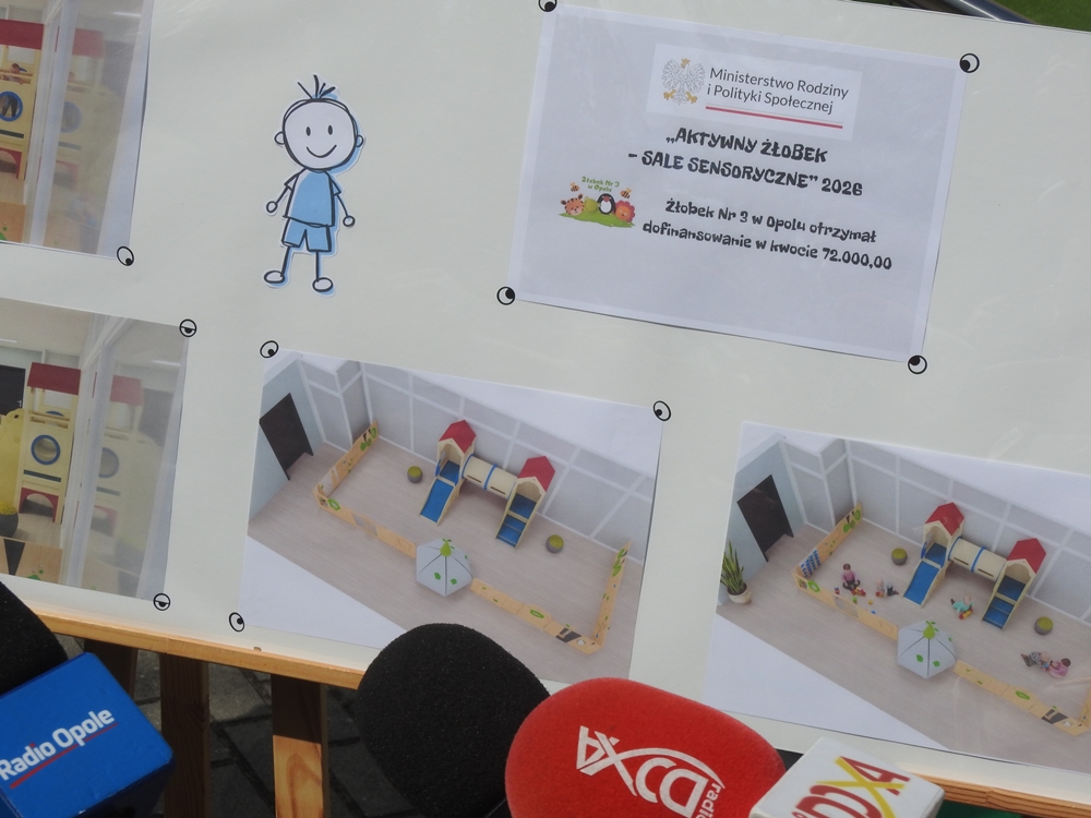 Żłobek jak drugi dom. W Opolu powstaną sale, które pomogą najmłodszym poznawać świat