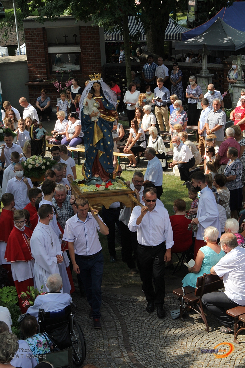 Odpust św. Rocha (16 sierpnia), Suma Odpustowa godz. 11.00, Dobrzeń Wielki. Transmisja