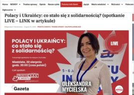 Od solidarności do niechęci. W niedzielę rozmowa o tym, co dzieje się między Polakami i Ukraińcami