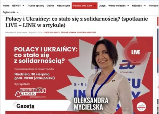 Od solidarności do niechęci. W niedzielę rozmowa o tym, co dzieje się między Polakami i Ukraińcami