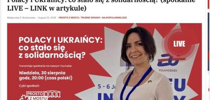 Od solidarności do niechęci. W niedzielę rozmowa o tym, co dzieje się między Polakami i Ukraińcami
