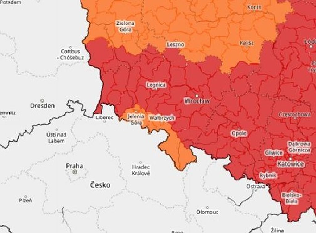 Opolskie w strefie najwyższego zagrożenia. IMGW ostrzega przed ekstremalnym upałem