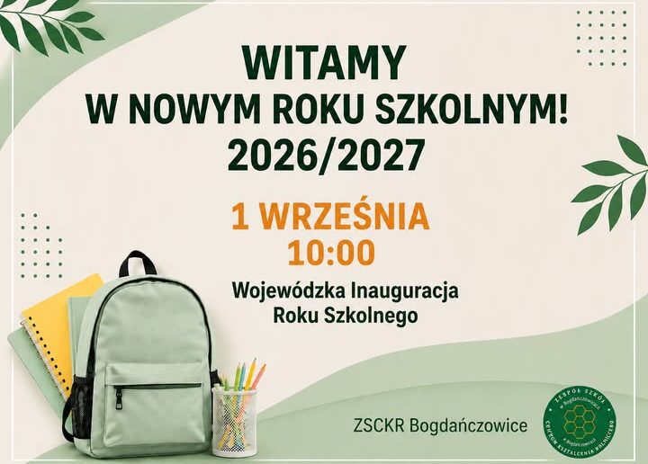 113 tysięcy uczni&oacute;w rozpoczyna dziś naukę na Opolszczyźnie. Nowy rok, nowe zasady w szkołach
