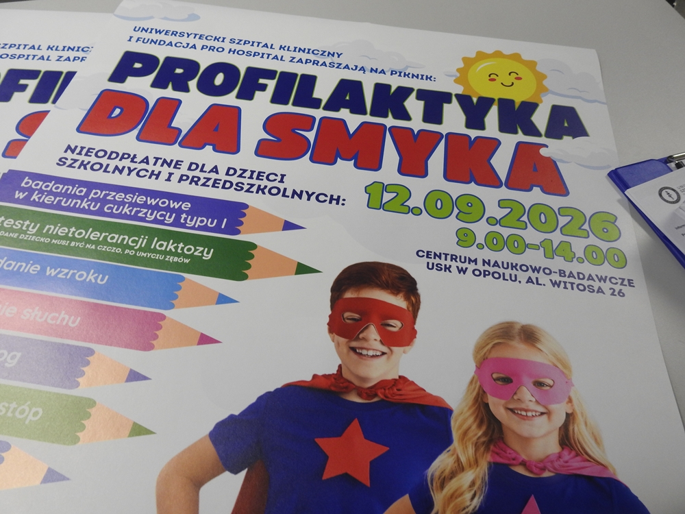 Zdrowie nie zaczyna się w gabinecie lekarza. USK zaprasza dzieci, dorosłych i seniorów na jesień z profilaktyką