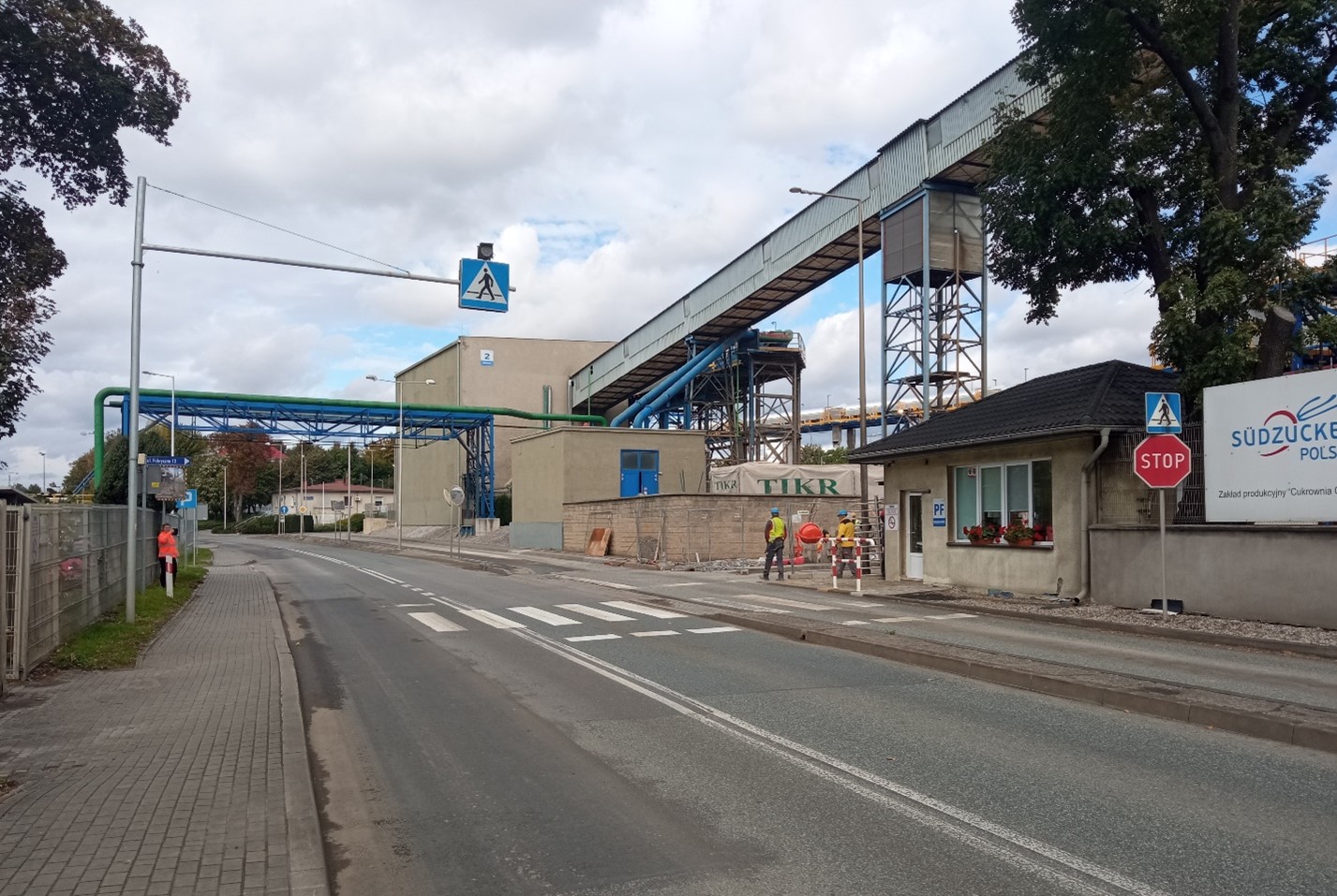 Wahadło przy cukrowni w Ciężkowicach. Ruszyła przebudowa DK45
