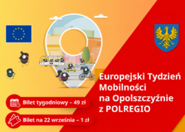 Samochód może odpocząć. Przez tydzień cała Opolszczyzna pociągiem za 49 zł
