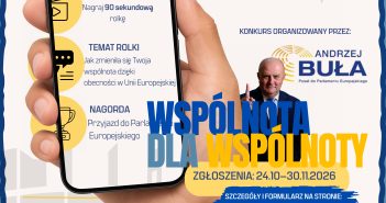 P&oacute;łtorej minuty o swojej miejscowości. Do wygrania wyjazd do Parlamentu Europejskiego