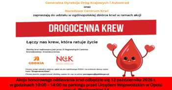 Drogowcy zbierają krew. Przyda się nie tylko poszkodowanym na drogach