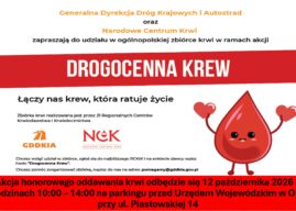 Drogowcy zbierają krew. Przyda się nie tylko poszkodowanym na drogach