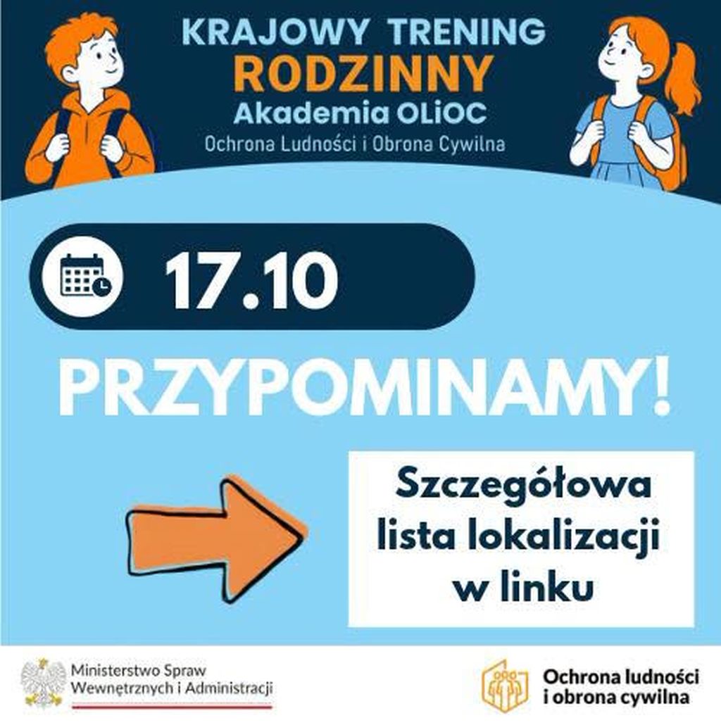 Bezpieczeństwo nie ma partyjnych barw. Dziś trening dla rodzin, we wtorek rusza PIAST 2026