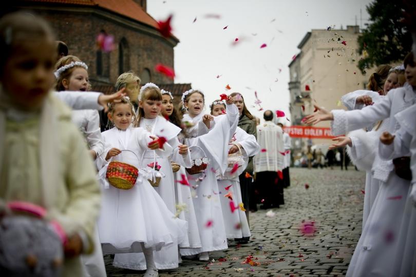 Анджейки в Польше. День Анджейки в Польше. Праздник тела и крови Христовых. Религиозные праздники в Польше.